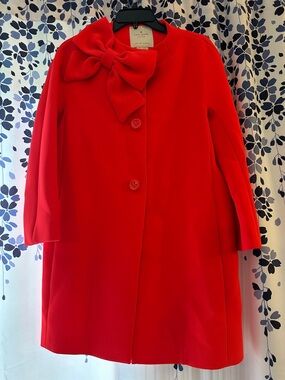 kate spade Bright Pink Dorothy Coat
